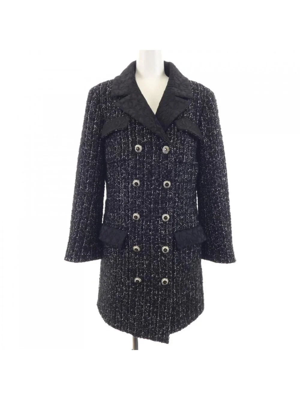 Chanel 25K Coat Black